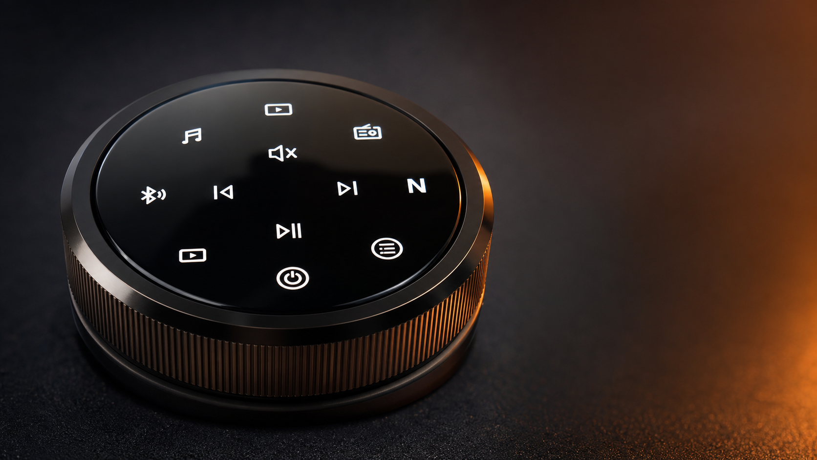 Pronod BT-HUB tactile media control feature