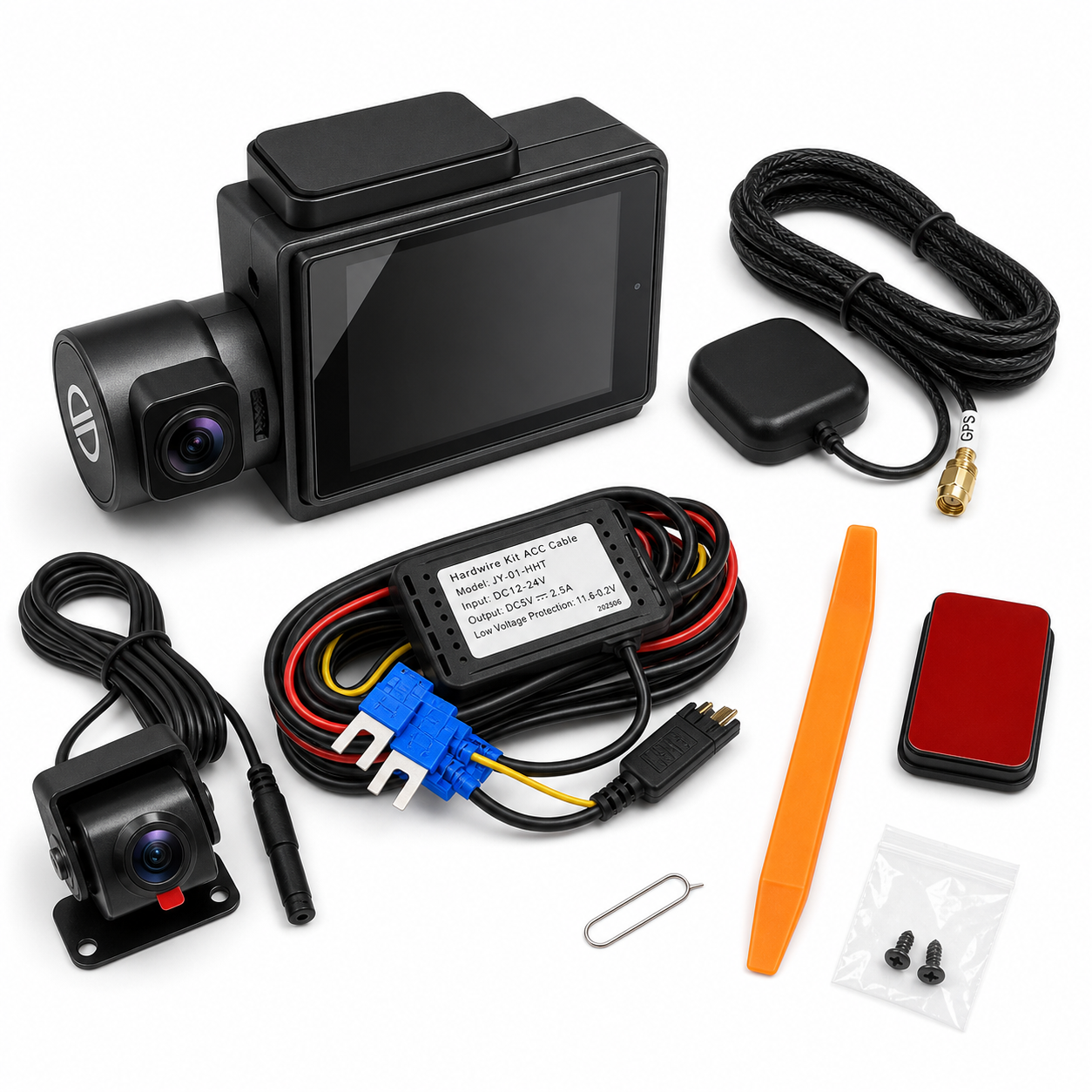 Pronod Pro-DashCam 4GS Elegant Series Dual Dash Camera with 4G SIM, GPS & ADAS