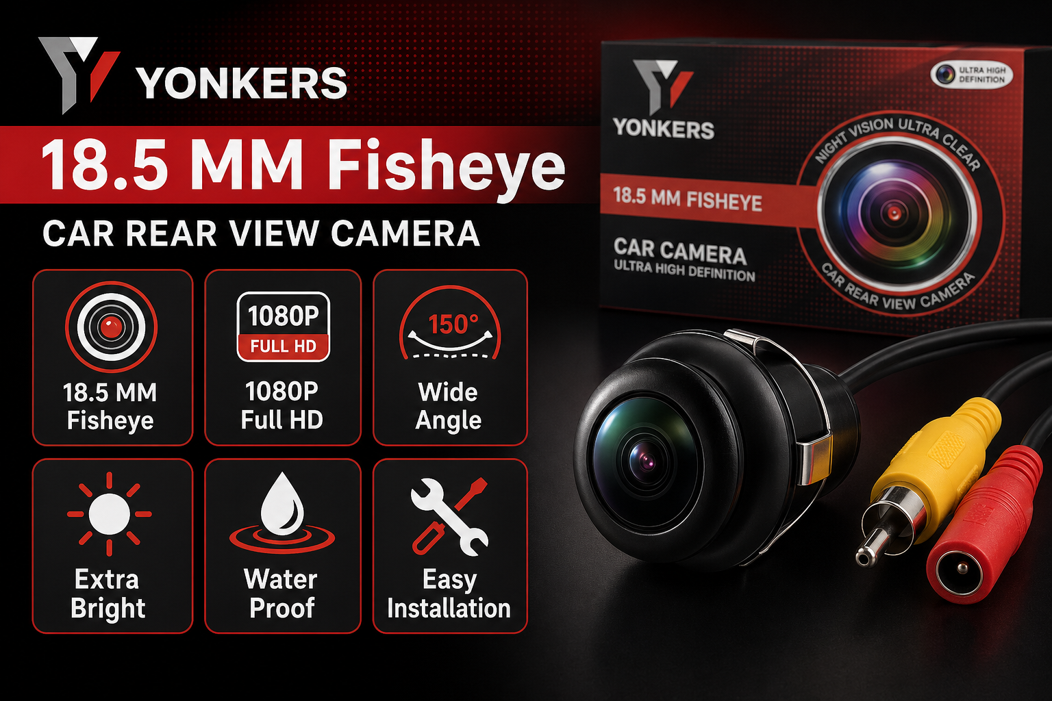 YONKERS 18.5 MM fisheye camera feature overview