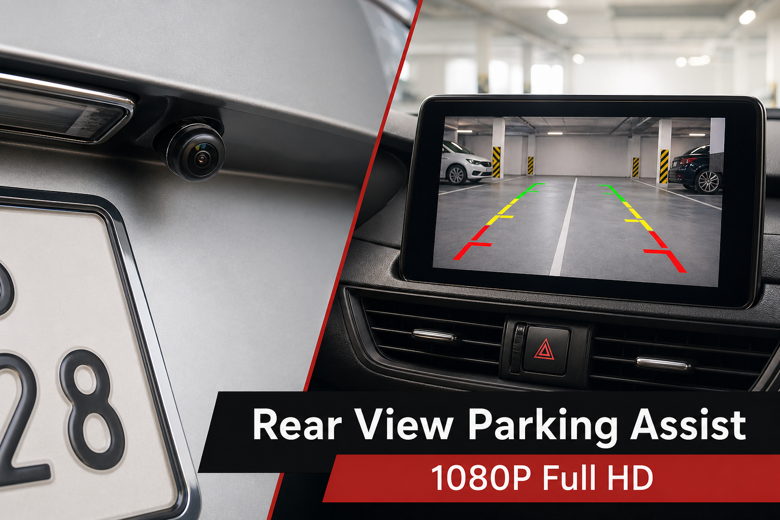 YONKERS 18.5 MM rear view camera parking assist installation